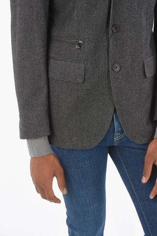 ID Removable Chesterpiece IDENTITY Cotton Blazer