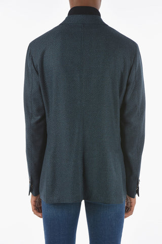 ID Blazer 2 Bottoni IDENTITY con Tasche a Toppa e Chesterpiece