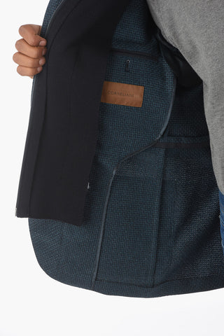 ID Blazer 2 Bottoni IDENTITY con Tasche a Toppa e Chesterpiece