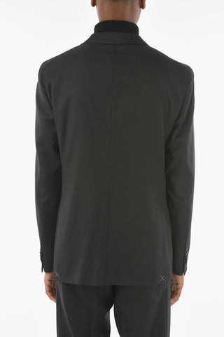 CC COLLECTION Virgin Wool REWARD Cerimony Suit with Peak Lapel
