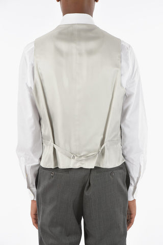 CC COLLECTION Virgin Wool Silk REFINED Cerimony 3-piece Suit