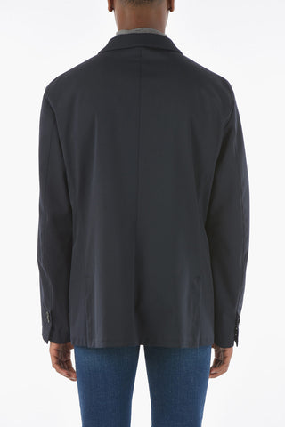 Blazer Revers Classico con Gilet Removibile 