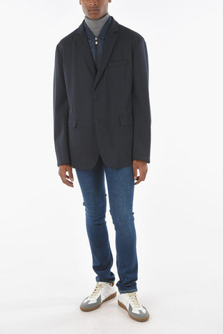 Blazer Revers Classico con Gilet Removibile 