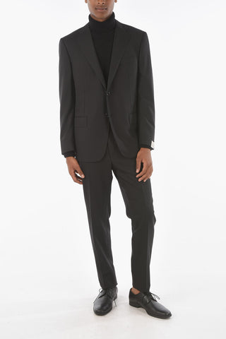 Virgin Wool MANTUA Suit with Notch Lapel