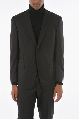 Virgin Wool MANTUA Suit with Notch Lapel
