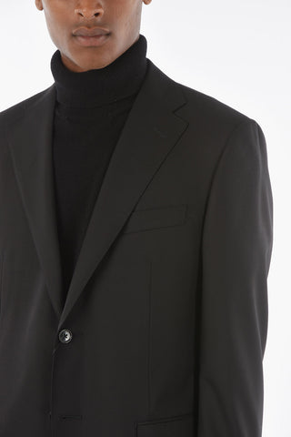Virgin Wool MANTUA Suit with Notch Lapel
