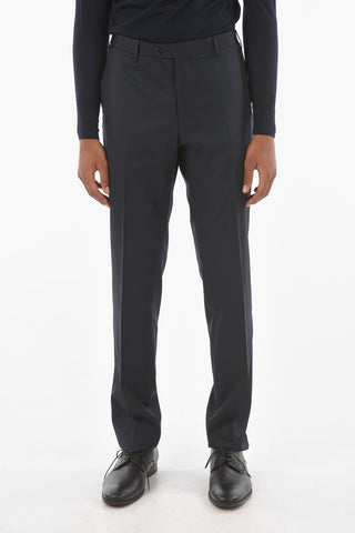 Virgin Wool ACADEMY Suit with Notch Lapel