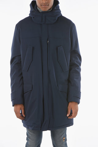 Removable Hood Padded Jacket
