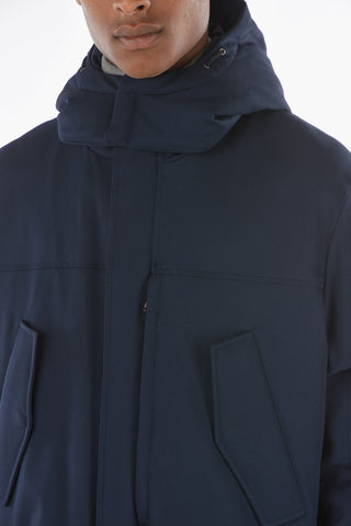Removable Hood Padded Jacket