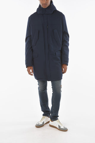 Removable Hood Padded Jacket