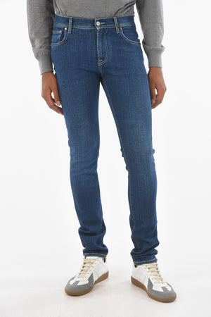 ID Jeans 5 Tasche Slim Fit con Lavaggio Scuro