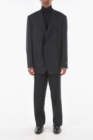 Extrafine Virgin Wool MANTUA Suit with Notch Lapel