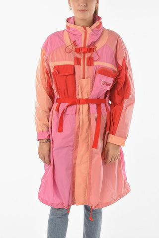 Foldable Hooded MAIA Windbreaker with Clip Belt