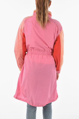 Foldable Hooded MAIA Windbreaker with Clip Belt