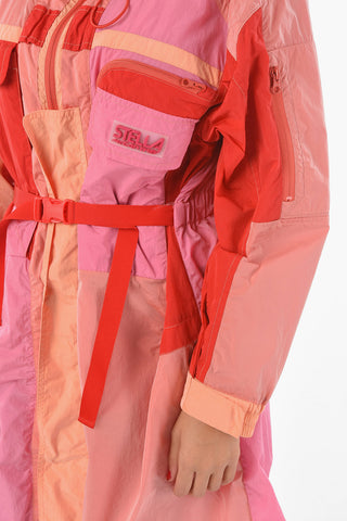 Foldable Hooded MAIA Windbreaker with Clip Belt