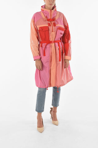 Foldable Hooded MAIA Windbreaker with Clip Belt