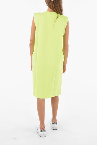 Sleeveless Crewneck Maxi Sweater