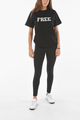 ATHLEISURE Elastic Waistband ATHL LOGO BAND Leggings