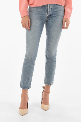 Light-wash JOLENE High-waisted Jeans