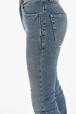 스키니 핏 5포켓 진, 벨트 고리 포함