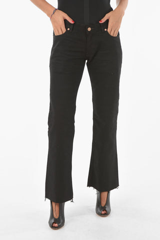 Raw Cut-edged Bootcut Denims