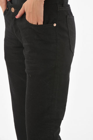 Raw Cut-edged Bootcut Denims