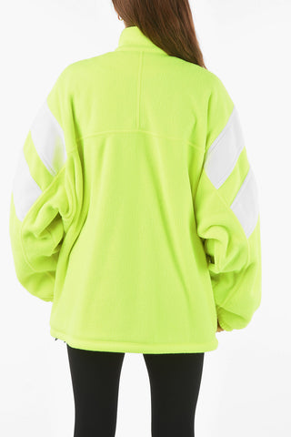 Fleece SPORTY B Tracksuit Jacket with Embroidered Logo