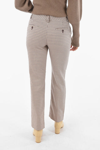 SEE BY Houndstooth Patterned Chino Pants