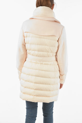 Double-breasted KUNA Down Coat with Removable Collar