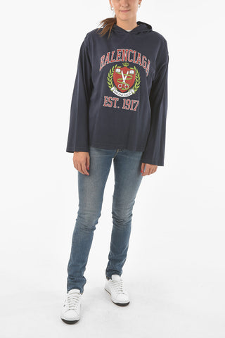 Hooded EST. 1917 Cotton T-Shirt
