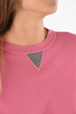 Crew Neck Wool and Cashmere Sweater
