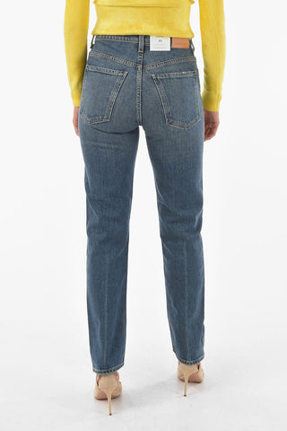 Jeans DAPHNE Lavaggio Medio in Denim a Vita Alta
