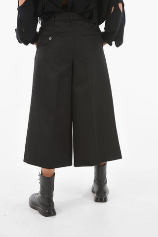 Double Pleated Cropped Pants