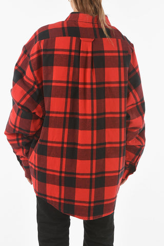 Checkered Flanel Quilted Jacket