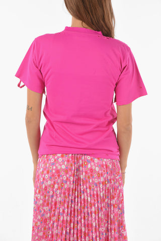 Destroyed Edges UNIFIT Cotton Blend T-Shirt