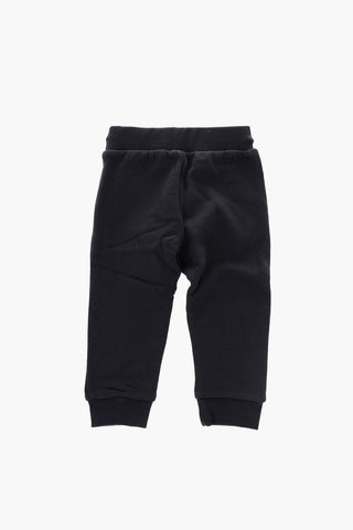 brushed cotton joggers with embroideries