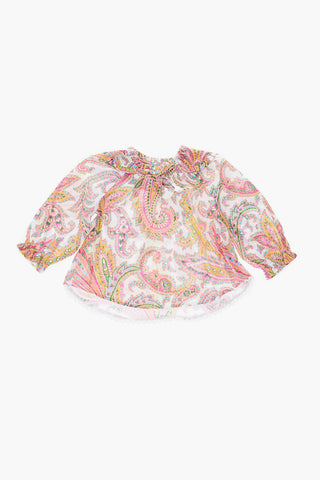 Paisley patterned TEDDY blouse