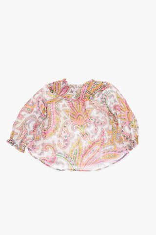 Paisley patterned TEDDY blouse