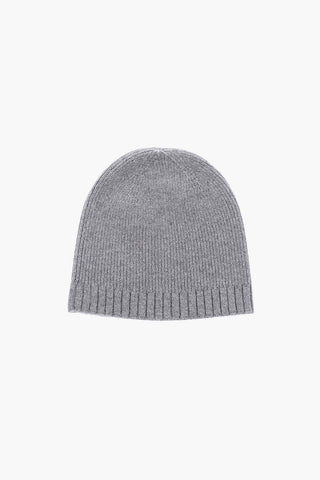Beanie in cashmere a tinta unita