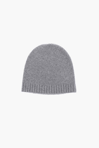 Beanie in cashmere a tinta unita