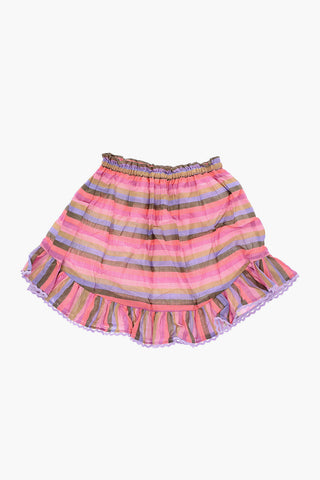 drawstring waist striped POPPY skirt