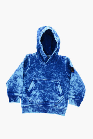 maxi patch pocket shaded hoodie 