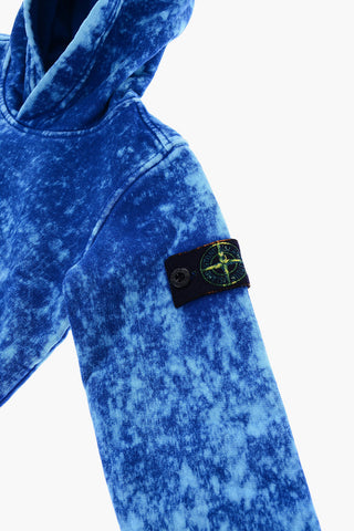 maxi patch pocket shaded hoodie 