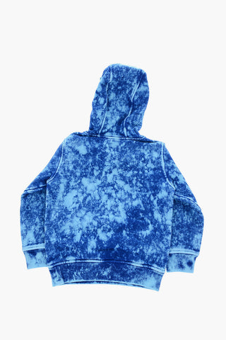 maxi patch pocket shaded hoodie 