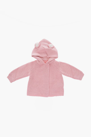 hooded DOGGIE cardigan