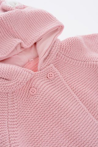 hooded DOGGIE cardigan