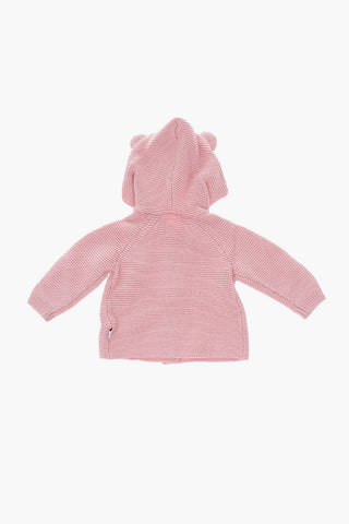 hooded DOGGIE cardigan