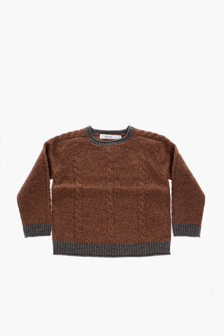 Maglia girocollo in lana