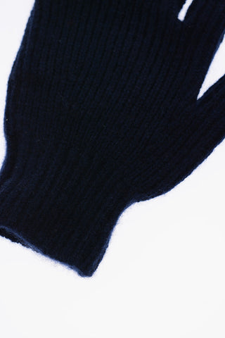 solid color cashmere gloves