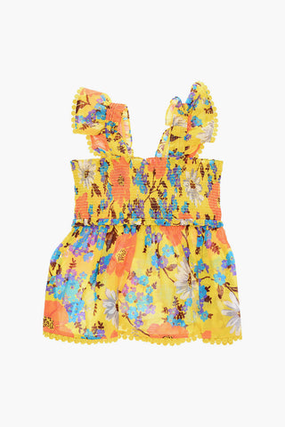 floral printed ESTELLE top